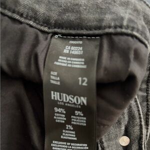 Hudson Jeans Women Black Jeans — Classic Fit